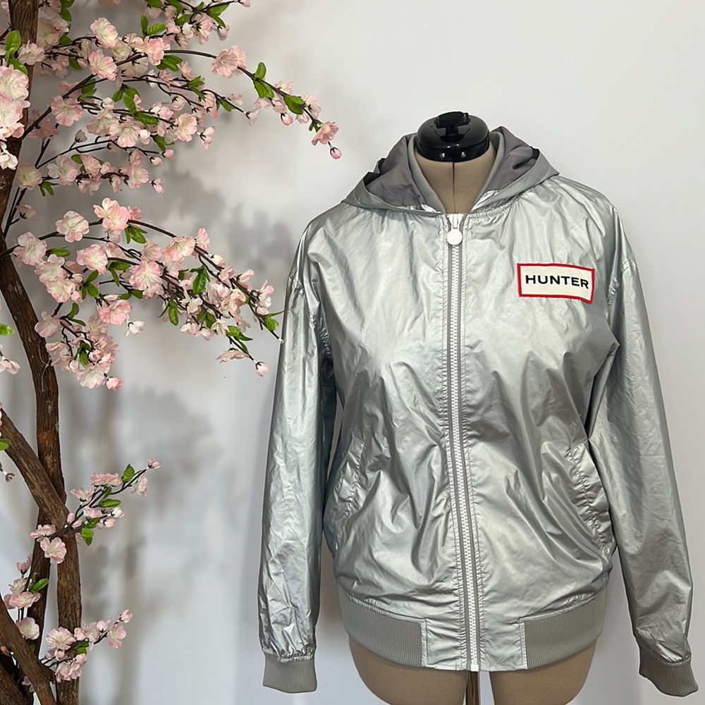 HUNTER silver reflective jacket